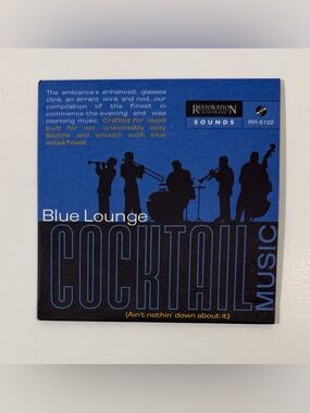 Restoration Hardware 'Cocktail' music CD